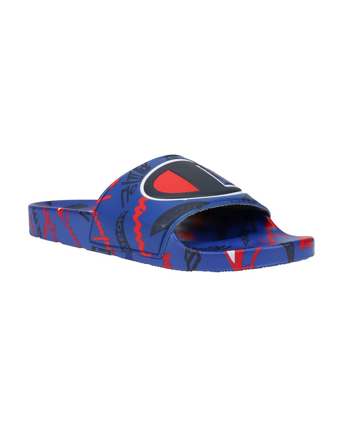 Chanclas Champion Hombre - Ipo International ( Azules ) 9342758-KJ